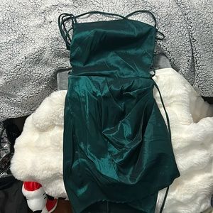 Green Mini Dress